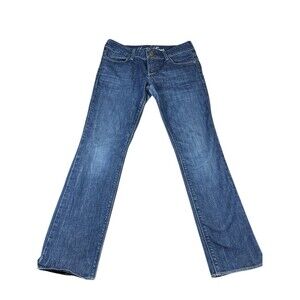 American Eagle Jeans Women's Size 6  Short Blue 77 Straight Low Rise Y2K